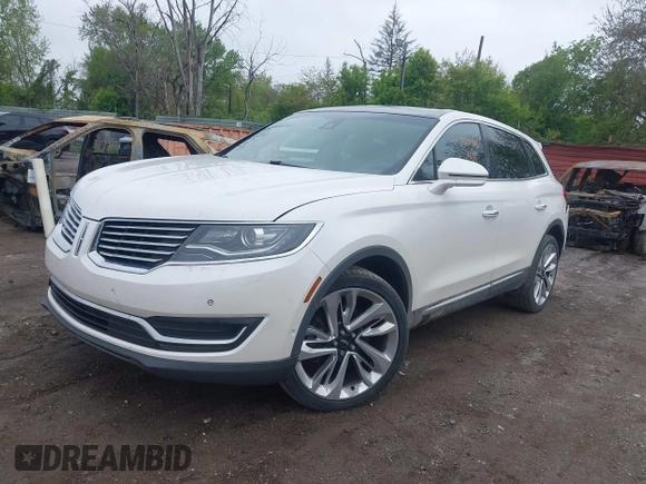 2017 Lincoln MKX Reserve with VIN 2LMPJ8LR5HBL14872, listed as a IAAI auction lot 42244881 with 110,991 mi miles and . Bid and sale history available at DreamBid. Image 2.