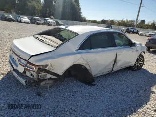2020 Lincoln Continental Standard with VIN 1LN6L9PK6L5602322, listed as a Copart auction lot 80837594 with 0 mi miles and Salvage Title. Bid and sale history available at carsss.com. Image 3.