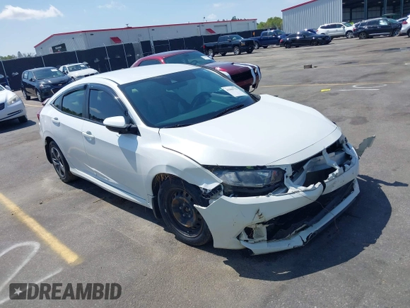 2020 Honda Civic LX with VIN 2HGFC2F61LH568767, listed as a IAAI auction lot 41909755 with 56,213 mi miles and . Bid and sale history available at DreamBid. Image 1.