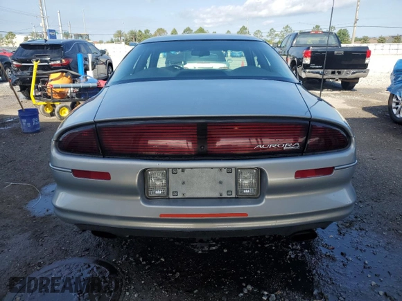 1997 Oldsmobile Aurora with VIN 1G3GR62C0V4102252, listed as a Copart auction lot 53270245 with 123,615 mi miles and Salvage Title. Bid and sale history available at DreamBid. Image 6.