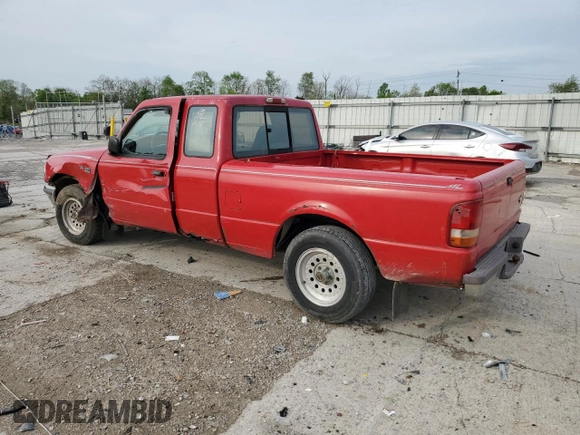 1996 Ford Ranger XL with VIN 1FTCR14U6TPA93172, listed as a Copart auction lot 54744295 with 151,148 mi miles and Salvage title. Bid and sale history available at DreamBid. Image 2.