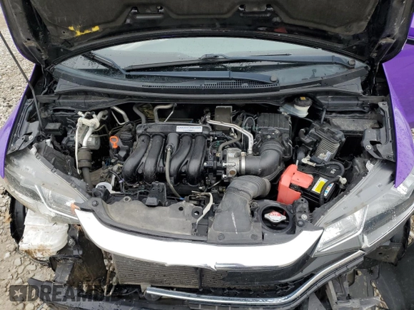 2019 Honda Fit EX with VIN 3HGGK5H80KM713711, listed as a Copart auction lot 58546835 with 68,285 mi miles and Salvage title. Bid and sale history available at DreamBid. Image 11.
