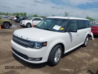 2013 Ford Flex SEL z VIN 2FMGK5C83DBD24521, wystawiony jako IAAI lot #42211607 z przebiegiem 95 735 mil mil oraz . Historia ofert i sprzedaży dostępna na DreamBid. Obrazek 2.