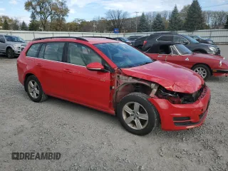 2015 Volkswagen Golf SportWagen TDI SE with VIN 3VWCA7AU1FM513989, listed as a Copart auction lot 78000464 with 83,572 mi miles and Salvage Title. Bid and sale history available at carsss.com. Image 4.