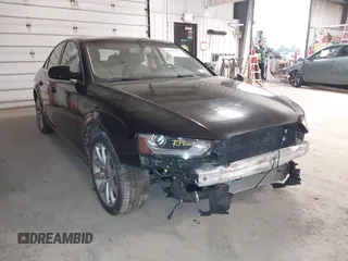 2013 Audi A4 Premium Plus z VIN WAUFFAFL7DN014502, wystawiony jako IAAI lot #41837017 z przebiegiem 88 295 mil mil oraz . Historia ofert i sprzedaży dostępna na DreamBid. Obrazek 1.