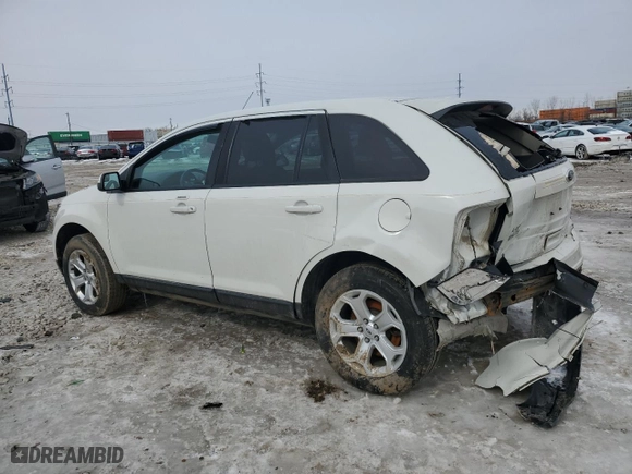 2013 Ford Edge SEL with VIN 2FMDK4JC7DBA08625, listed as a Copart auction lot 45634465 with 154,008 mi miles and Salvage Title. Bid and sale history available at carsss.com. Image 2.