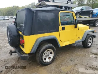2006 Jeep Wrangler SE with VIN 1J4FA29116P781670, listed as a Copart auction lot 55350415 with 105,171 mi miles and Clean Title. Bid and sale history available at carsss.com. Image 3.