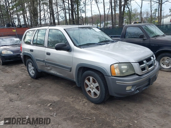 2004 Isuzu Ascender S с VIN 4NUDS13S542101645, выставлен на аукционе IAAI как лот 41909047 с пробегом 102 507 миль миль и . История ставок и продаж доступна на DreamBid. Изображение 1.