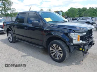 2018 Ford F-150 XL with VIN 1FTEW1EP0JKE63049, listed as a IAAI auction lot 42227936 with 82,374 mi miles and . Bid and sale history available at DreamBid. Image 1.