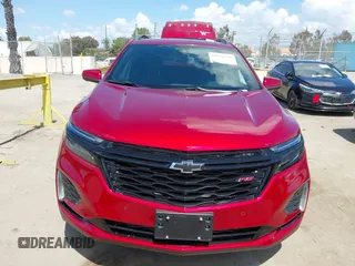 2024 Chevrolet Equinox RS with VIN 3GNAXMEG5RL363141, listed as a IAAI auction lot 41956791 with 10,134 mi miles and . Bid and sale history available at DreamBid. Image 12.