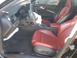 2021 Audi S4 Premium Plus with VIN WAUB4AF44MA027812, listed as a Copart auction lot 42295045 with 0 mi miles and Salvage Title. Bid and sale history available at carsss.com. Image 7.