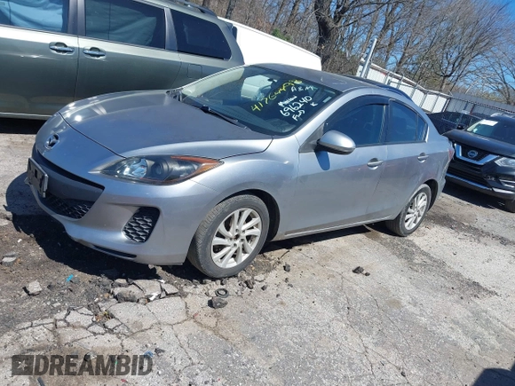 2012 Mazda 3 i Touring with VIN JM1BL1V79C1696240, listed as a IAAI auction lot 41764498 with 139,267 mi miles and . Bid and sale history available at DreamBid. Image 2.