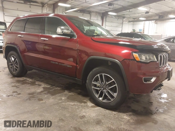 2019 Jeep Grand Cherokee Limited X с VIN 1C4RJFBG4KC590710, выставлен на аукционе IAAI как лот 42419789 с пробегом 35 017 миль миль и . История ставок и продаж доступна на DreamBid. Изображение 1.