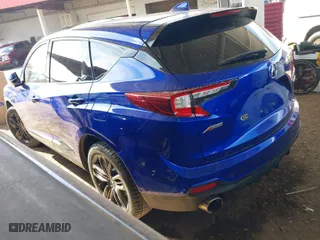 2021 Acura RDX w/A-Spec Package with VIN 5J8TC1H69ML016593, listed as a IAAI auction lot 41519105 with 71,780 mi miles. Bid and sale history available at carsss.com. Image 3.