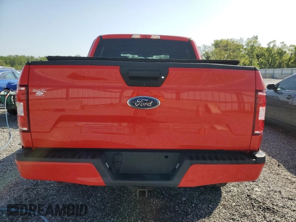 2019 Ford F-150 XL with VIN 1FTEW1E56KFC40037, listed as a Copart auction lot 51906275 with 183,231 mi miles and Salvage Title. Bid and sale history available at carsss.com. Image 6.