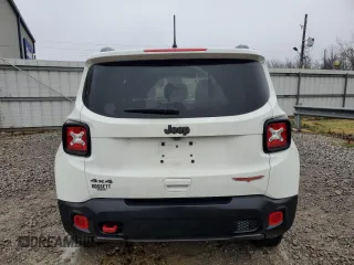 2022 Jeep Renegade Trailhawk with VIN ZACNJDC14NPN99899, listed as a Copart auction lot 86377004 with 51,000 mi miles and Clean Title. Bid and sale history available at DreamBid. Image 6.
