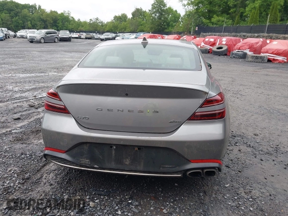 2023 Genesis G70 2.0T z VIN KMTG34TAXPU115811, wystawiony jako IAAI lot #42384218 z przebiegiem 35 262 mil mil oraz . Historia ofert i sprzedaży dostępna na DreamBid. Obrazek 16.