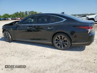 2018 Lexus LS 500 z VIN JTHB51FF6J5000356, wystawiony jako Copart lot #56917685 z przebiegiem 27 590 mil mil oraz Tytuł czysty. Historia ofert i sprzedaży dostępna na DreamBid. Obrazek 2.