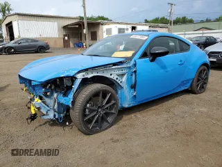 2023 Toyota GR86 Premium with VIN JF1ZNBE18P9757505, listed as a Copart auction lot 66472994 with 16,761 mi miles and Salvage Title. Bid and sale history available at carsss.com. Image 1.