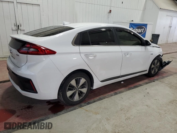 2019 Hyundai Ioniq Limited with VIN KMHC75LD5KU172262, listed as a Copart auction lot 81106074 with 119,184 mi miles and Salvage Title. Bid and sale history available at DreamBid. Image 3.