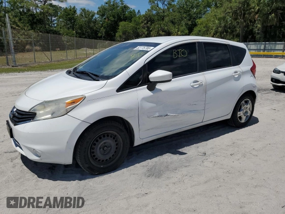 2015 Nissan Note SV with VIN 3N1CE2CP8FL449735, listed as a Copart auction lot 52775795 with 147,859 mi miles and Salvage Title. Bid and sale history available at DreamBid. Image 1.