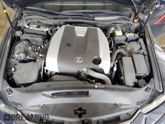 2017 Lexus IS with VIN JTHCM1D27H5023338, listed as a Copart auction lot 49702305 with 45,866 mi miles and Salvage Title. Bid and sale history available at carsss.com. Image 11.