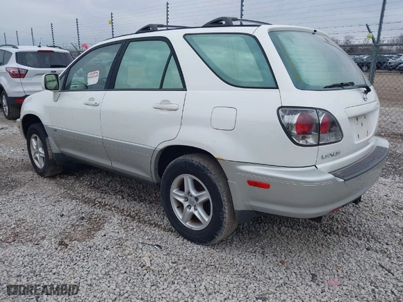 2001 Lexus RX 300 with VIN JTJHF10UX10224501, listed as a IAAI auction lot 41038943 with NaN miles. Bid and sale history available at carsss.com. Image 3.