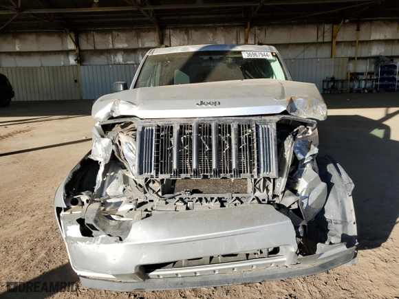 2009 Jeep Liberty Sport with VIN 1J8GN28K99W541035, listed as a Copart auction lot 36967944 with 123,741 mi miles and Salvage Title. Bid and sale history available at carsss.com. Image 5.
