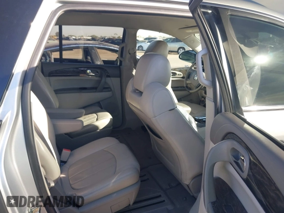 2013 Buick Enclave Premium with VIN 5GAKRDKD5DJ186397, listed as a IAAI auction lot 41118306 with Not Provided miles and . Bid and sale history available at carsss.com. Image 7.