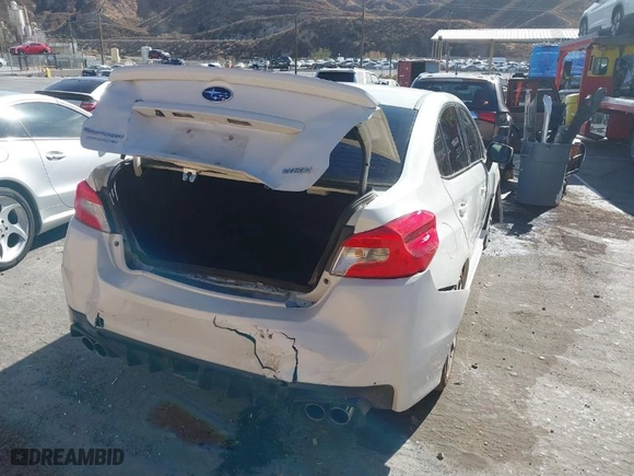 2016 Subaru WRX Premium with VIN JF1VA1E67G9808363, listed as a IAAI auction lot 41419714 with 123,497 mi miles. Bid and sale history available at carsss.com. Image 4.