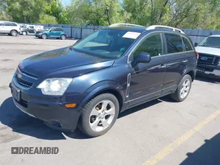 2014 Chevrolet Captiva Sport LTZ with VIN 3GNAL4EK2ES590335, listed as a IAAI auction lot 42153348 with 175,482 mi miles. Bid and sale history available at carsss.com. Image 2.