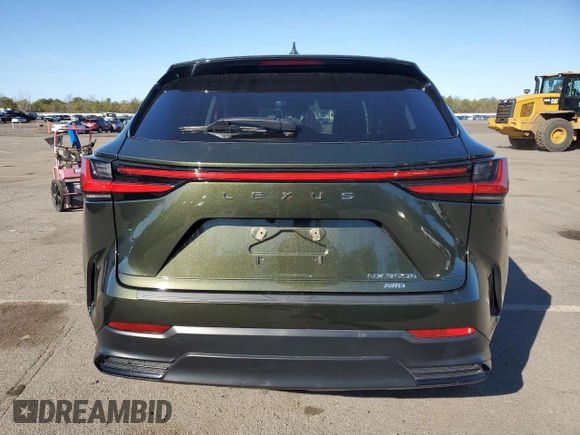 2024 Lexus NX 350h with VIN 2T2AKCEZ4RC022704, listed as a Copart auction lot 49720315 with 15,402 mi miles and Salvage title. Bid and sale history available at DreamBid. Image 6.