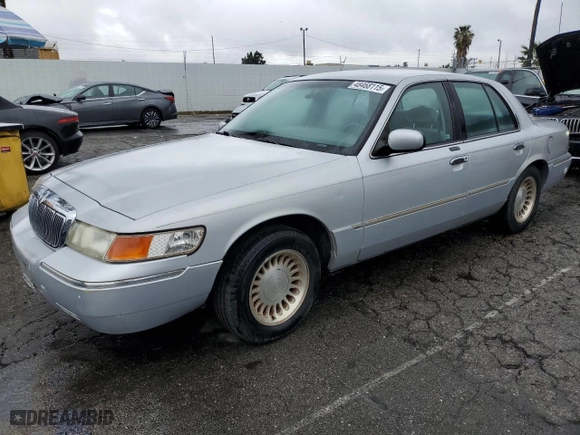 2001 Mercury Grand Marquis LS with VIN 2MEFM75W11X644371, listed as a Copart auction lot 48468115 with 88,453 mi miles and Clean Title. Bid and sale history available at carsss.com. Image 1.
