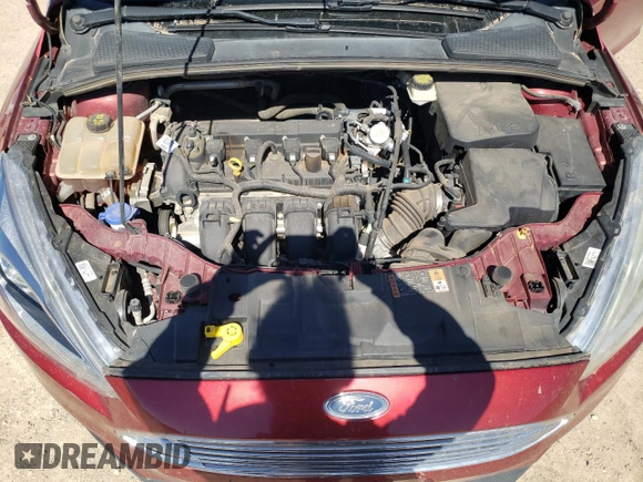 2017 Ford Focus Titanium with VIN 1FADP3N23HL268209, listed as a Copart auction lot 48668865 with 107,339 mi miles and Salvage Title. Bid and sale history available at carsss.com. Image 11.