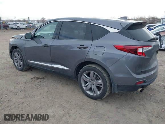 2019 Acura RDX Advance with VIN 5J8TC1H71KL008218, listed as a IAAI auction lot 41793344 with 110,633 mi miles and . Bid and sale history available at DreamBid. Image 3.