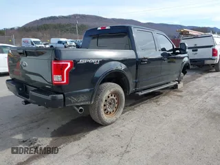 2016 Ford F-150 XLT with VIN 1FTEW1EF0GFB46896, listed as a IAAI auction lot 41666886 with 156,895 mi miles and . Bid and sale history available at carsss.com. Image 4.