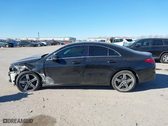 2020 Mercedes-Benz CLA with VIN WDD5J4GB5LN033204, listed as a IAAI auction lot 41403610 with 50,047 mi miles. Bid and sale history available at carsss.com. Image 14.