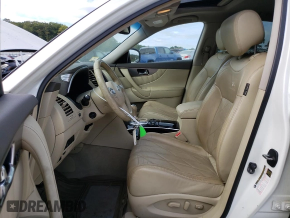 2010 Infiniti FX with VIN JN8AS1MW3AM855678, listed as a Copart auction lot 70420954 with 170,275 mi miles and Clean Title. Bid and sale history available at DreamBid. Image 7.