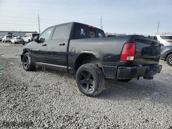 2012 Ram 1500 Sport with VIN 1C6RD7MT5CS130154, listed as a Copart auction lot 45897515 with 211,644 mi miles and Salvage Title. Bid and sale history available at carsss.com. Image 2.