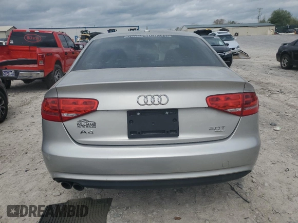 2014 Audi A4 Premium with VIN WAUBFAFL9EN023640, listed as a Copart auction lot 51312235 with 105,970 mi miles and Clean Title. Bid and sale history available at carsss.com. Image 6.