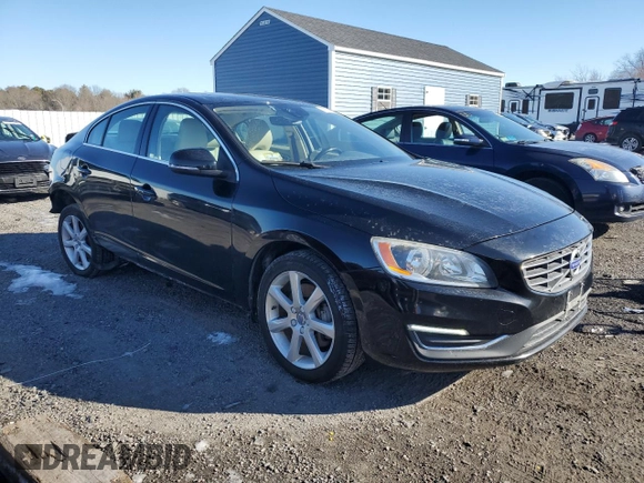 2016 Volvo S60 T5 Premier with VIN YV1612TK7G2395626, listed as a Copart auction lot 42504365 with 134,044 mi miles and Salvage Title. Bid and sale history available at carsss.com. Image 4.