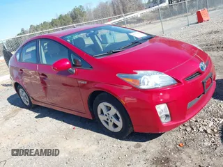 2011 Toyota Prius I with VIN JTDKN3DU6B5342874, listed as a IAAI auction lot 41431006 with 135,474 mi miles. Bid and sale history available at carsss.com. Image 1.