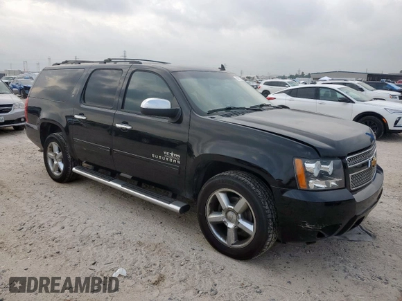 2012 Chevrolet Suburban LT with VIN 1GNSCJE01CR325049, listed as a Copart auction lot 56212525 with 264,000 mi miles and Clean title. Bid and sale history available at DreamBid. Image 4.