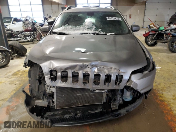 2020 Jeep Cherokee Latitude with VIN 1C4PJMCB2LD651255, listed as a Copart auction lot 88326875 with 120,622 mi miles and Non Repairable. Bid and sale history available at carsss.com. Image 5.