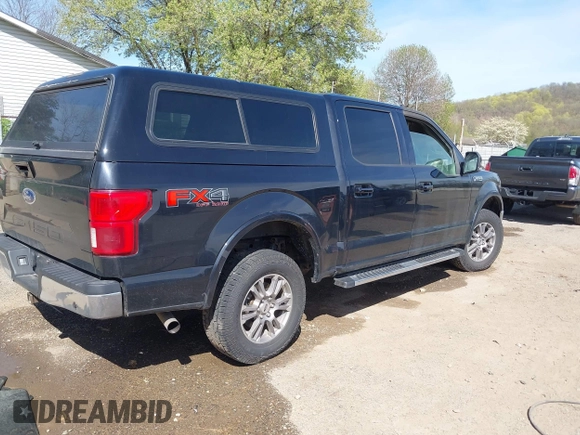 2019 Ford F-150 XL with VIN 1FTEW1E57KFB26841, listed as a IAAI auction lot 42097395 with 83,072 mi miles and . Bid and sale history available at DreamBid. Image 4.