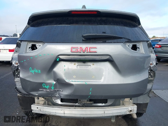 2019 GMC Terrain SLE with VIN 3GKALMEV9KL147404, listed as a IAAI auction lot 41763462 with 64,530 mi miles. Bid and sale history available at carsss.com. Image 17.