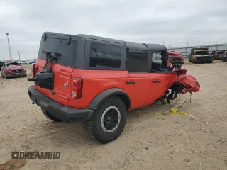 2023 Ford Bronco with VIN 1FMEE5DH5PLB84151, listed as a Copart auction lot 45160185 with 20,958 mi miles and Salvage Title. Bid and sale history available at DreamBid. Image 3.