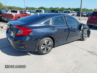 2016 Honda Civic Sedan EX-L with VIN 19XFC1F71GE041024, listed as a IAAI auction lot 41943073 with 59,833 mi miles. Bid and sale history available at carsss.com. Image 4.