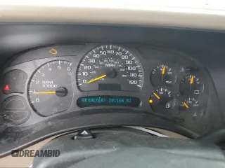 2003 Chevrolet Silverado 1500 with VIN 2GCEC19T931204708, listed as a Copart auction lot 55416945 with 201,166 mi miles and Salvage Title. Bid and sale history available at DreamBid. Image 9.