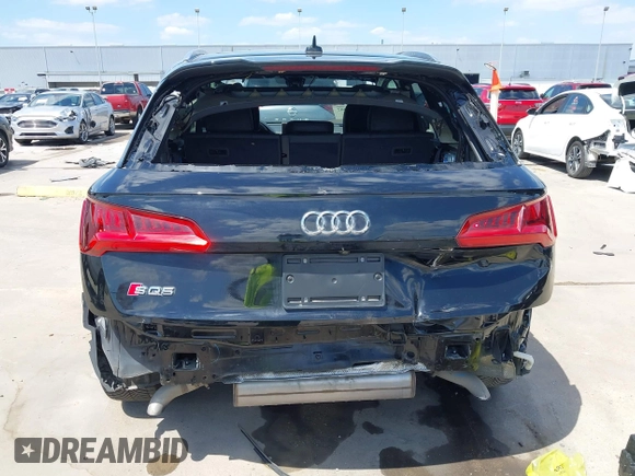 2020 Audi SQ5 Premium Plus with VIN WA1B4AFY0L2059116, listed as a IAAI auction lot 42009082 with 103,896 mi miles. Bid and sale history available at carsss.com. Image 6.